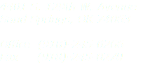 4401 S. 129th W. Avenue Sand Springs, OK 74063 Office (918)-245-0266 Fax (918)-245-0270